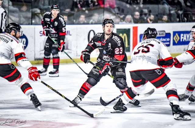 Photo hockey match Bordeaux - Nice le 21/02/2023