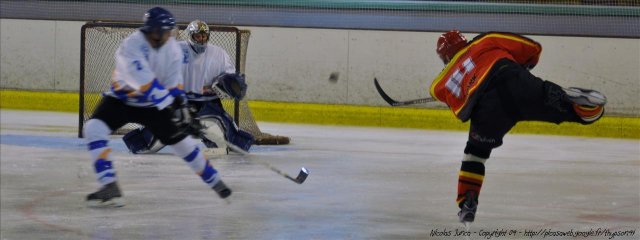 Photo hockey reportage Amical : Meudon - Cherbourg en images