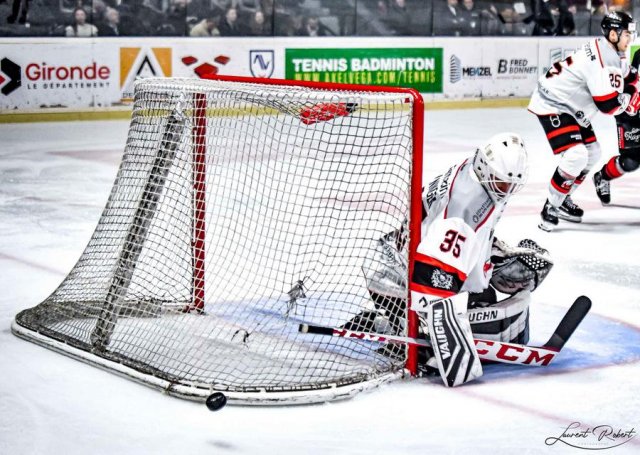Photo hockey match Bordeaux - Nice le 21/02/2023