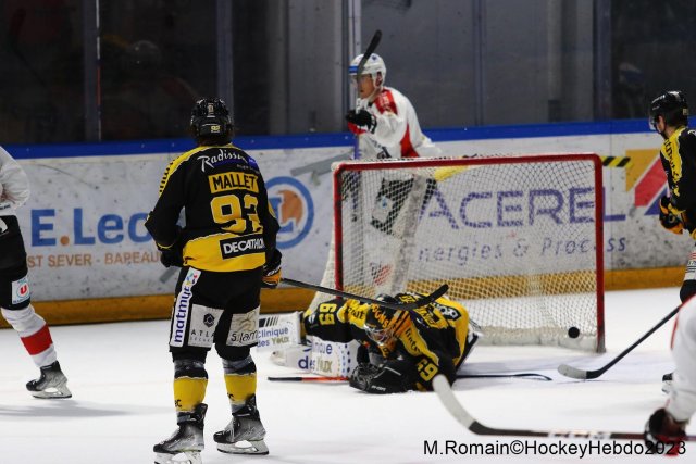 Photo hockey match Rouen - Chamonix  le 21/02/2023
