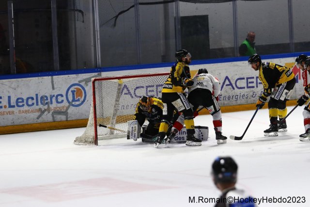 Photo hockey match Rouen - Chamonix  le 21/02/2023