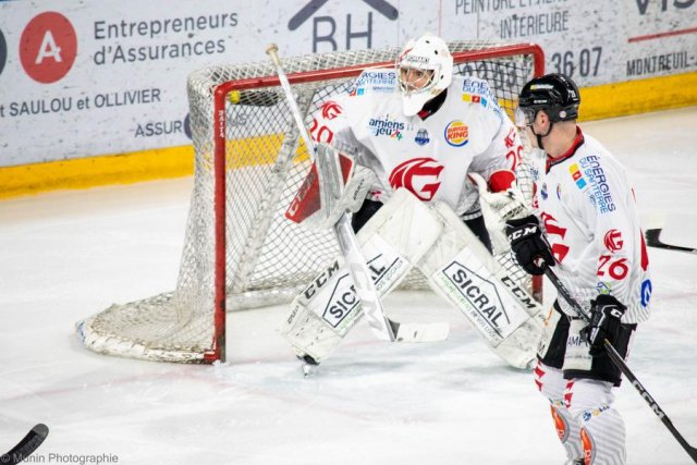 Photo hockey match Angers  - Amiens  le 21/02/2023