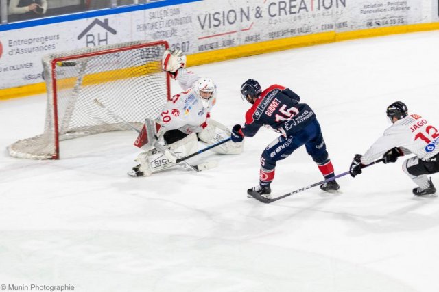 Photo hockey match Angers  - Amiens  le 21/02/2023