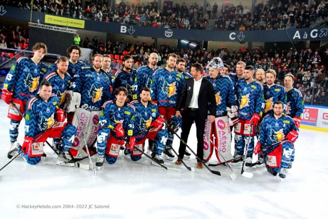Photo hockey match Grenoble  - Bordeaux le 24/02/2023