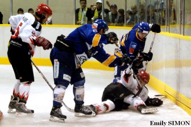 Photo hockey match Dijon  - Neuilly/Marne le 19/09/2009