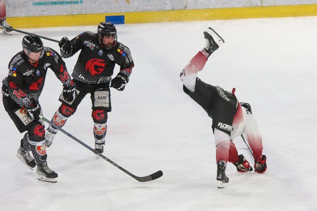 Photo hockey match Amiens  - Mulhouse le 24/02/2023