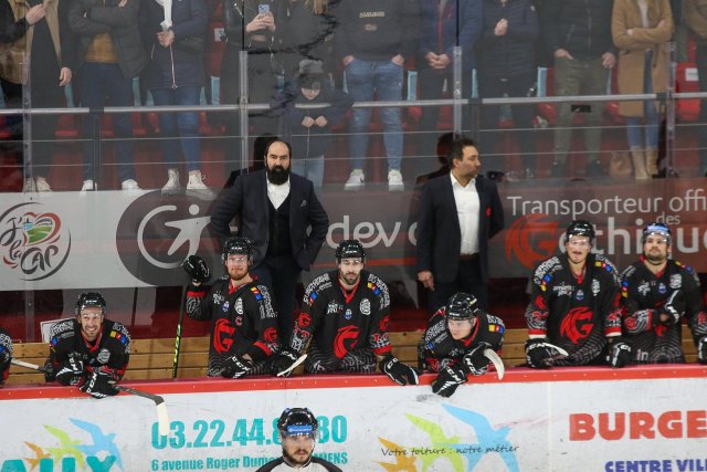 Photo hockey match Amiens  - Mulhouse le 24/02/2023
