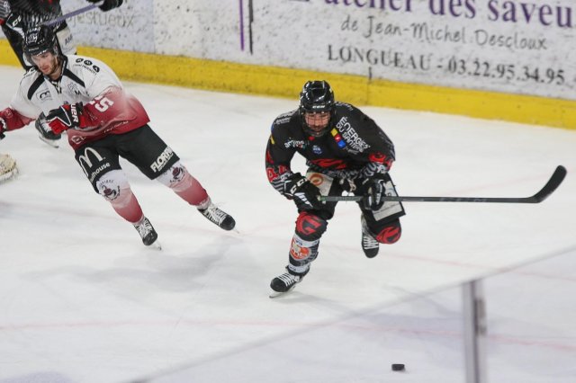 Photo hockey match Amiens  - Mulhouse le 24/02/2023