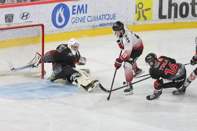 Photo hockey match Amiens  - Mulhouse le 24/02/2023