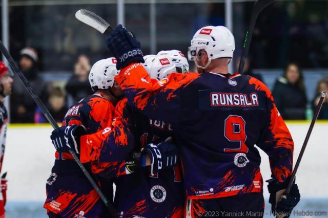 Photo hockey match Clermont-Ferrand - Valence le 25/02/2023