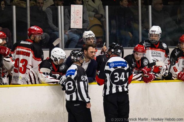 Photo hockey match Clermont-Ferrand - Valence le 25/02/2023