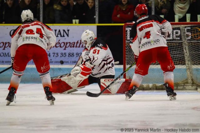 Photo hockey match Clermont-Ferrand - Valence le 25/02/2023