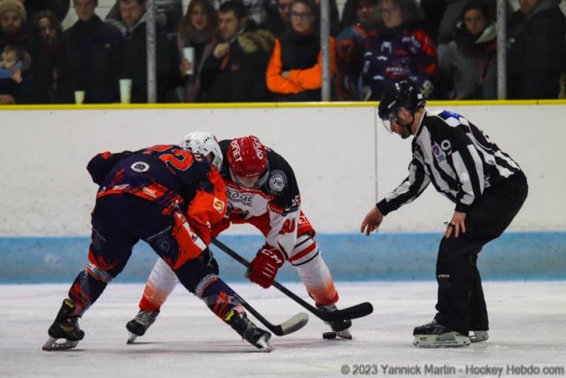 Photo hockey match Clermont-Ferrand - Valence le 25/02/2023