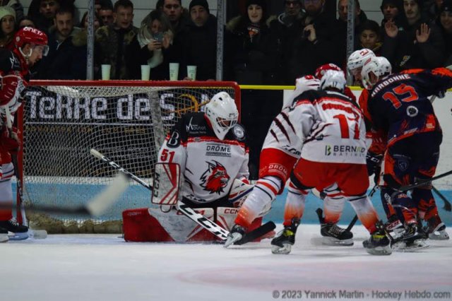 Photo hockey match Clermont-Ferrand - Valence le 25/02/2023