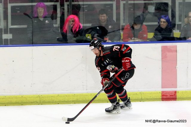 Photo hockey match Nice - Angers  le 24/02/2023
