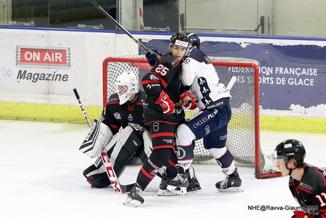 Photo hockey match Nice - Angers  le 24/02/2023