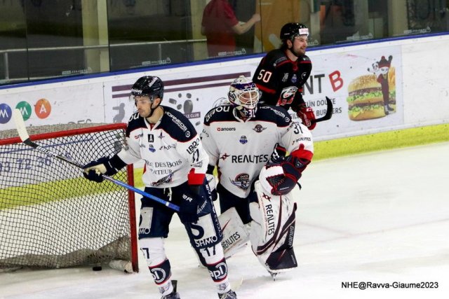 Photo hockey match Nice - Angers  le 24/02/2023