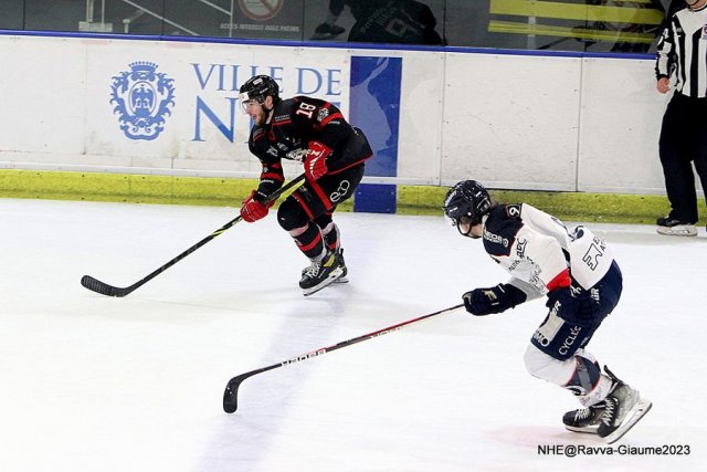 Photo hockey match Nice - Angers  le 24/02/2023