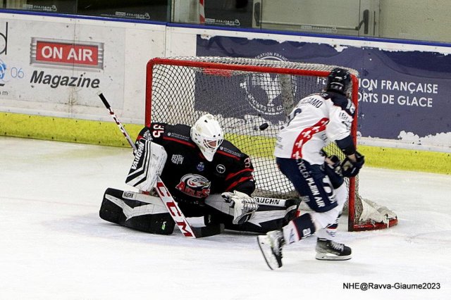 Photo hockey match Nice - Angers  le 24/02/2023