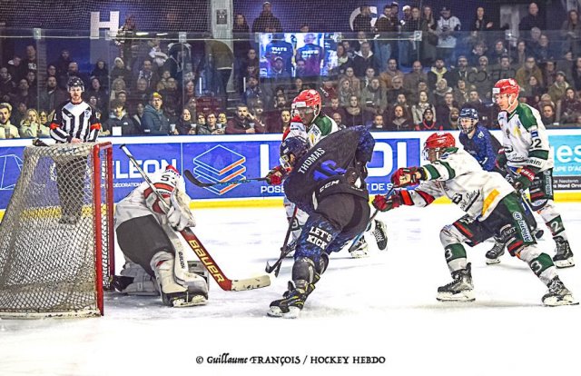 Photo hockey match Nantes - Mont-Blanc le 25/02/2023