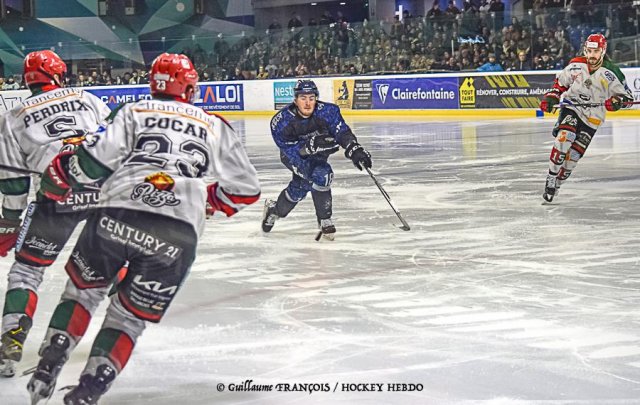 Photo hockey match Nantes - Mont-Blanc le 25/02/2023