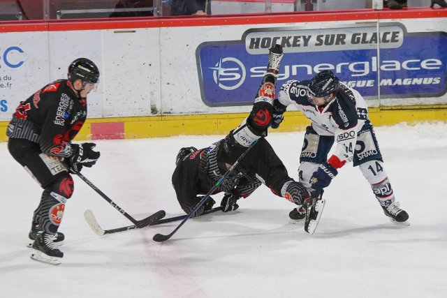 Photo hockey match Amiens  - Angers  le 26/02/2023