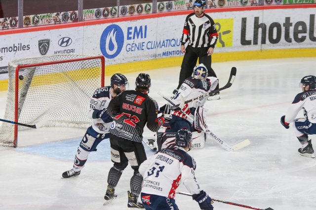 Photo hockey match Amiens  - Angers  le 26/02/2023