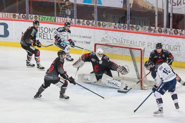 Photo hockey match Amiens  - Angers  le 26/02/2023