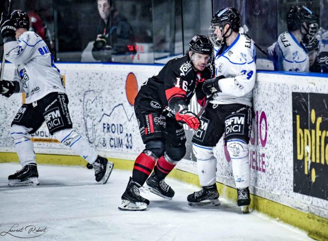Photo hockey match Bordeaux - Gap  le 28/02/2023