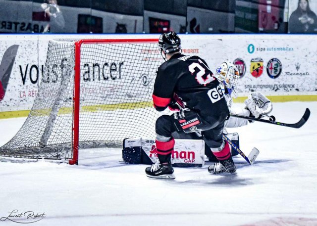 Photo hockey match Bordeaux - Gap  le 28/02/2023
