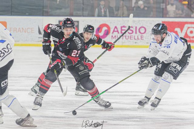 Photo hockey match Bordeaux - Gap  le 28/02/2023