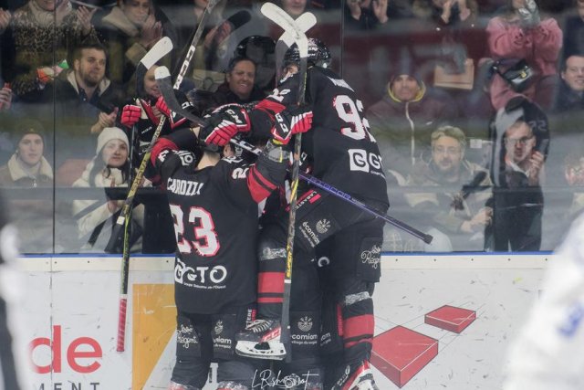 Photo hockey match Bordeaux - Gap  le 28/02/2023
