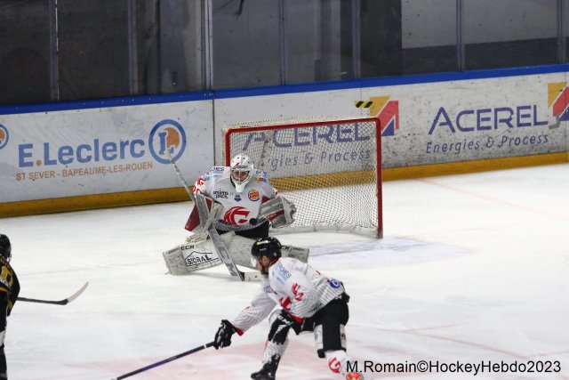 Photo hockey match Rouen - Amiens  le 28/02/2023