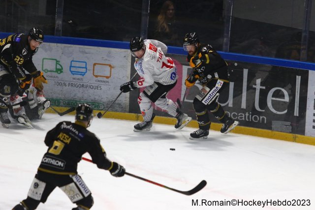 Photo hockey match Rouen - Amiens  le 28/02/2023
