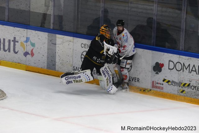 Photo hockey match Rouen - Amiens  le 28/02/2023