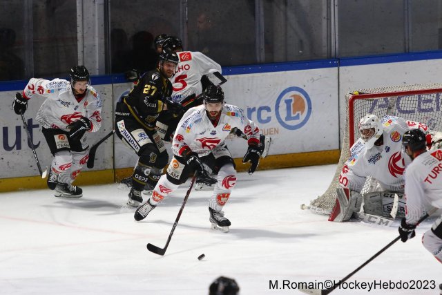 Photo hockey match Rouen - Amiens  le 28/02/2023
