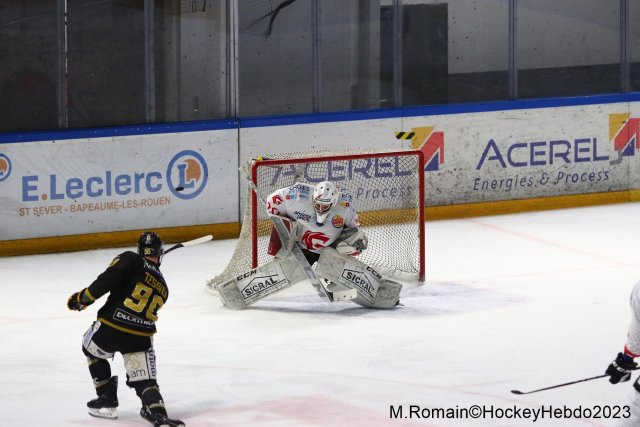 Photo hockey match Rouen - Amiens  le 28/02/2023