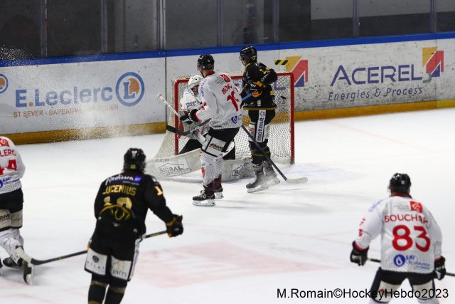 Photo hockey match Rouen - Amiens  le 28/02/2023