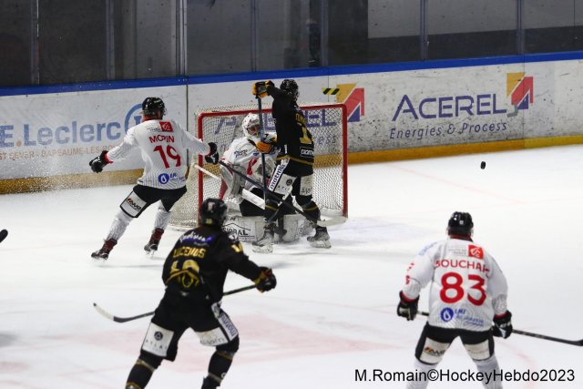 Photo hockey match Rouen - Amiens  le 28/02/2023