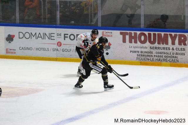 Photo hockey match Rouen - Amiens  le 28/02/2023