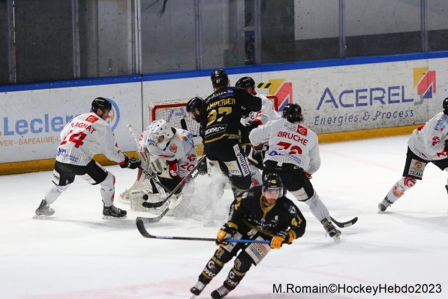 Photo hockey match Rouen - Amiens  le 28/02/2023
