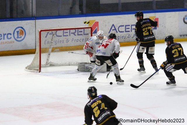 Photo hockey match Rouen - Amiens  le 28/02/2023