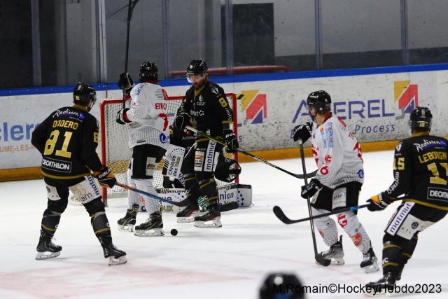 Photo hockey match Rouen - Amiens  le 28/02/2023