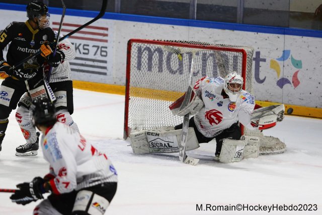 Photo hockey match Rouen - Amiens  le 28/02/2023