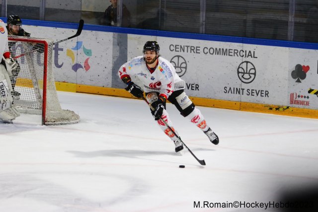 Photo hockey match Rouen - Amiens  le 28/02/2023