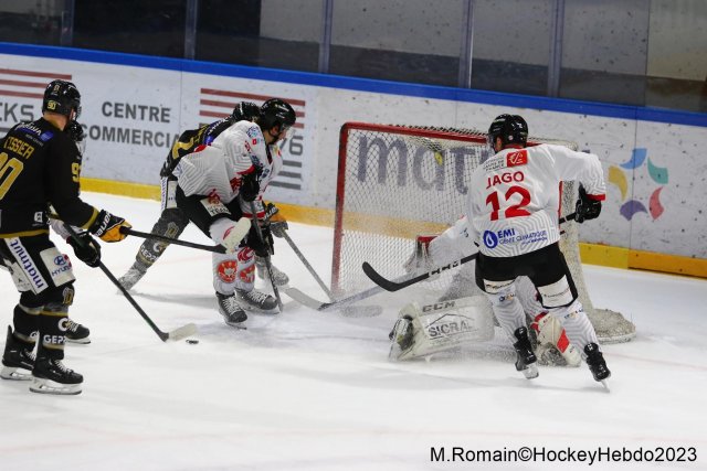 Photo hockey match Rouen - Amiens  le 28/02/2023
