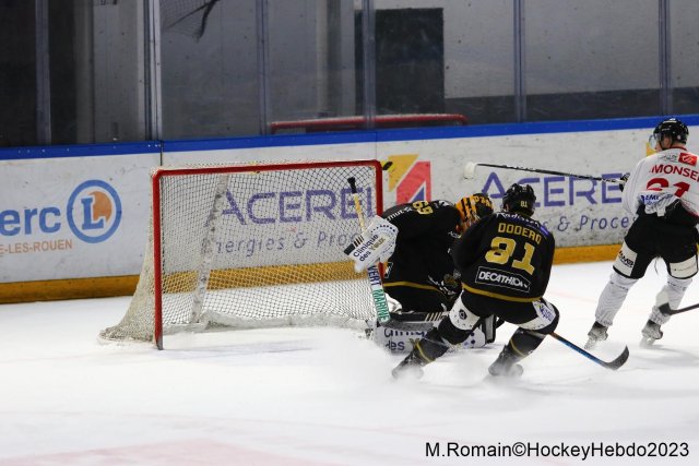 Photo hockey match Rouen - Amiens  le 28/02/2023
