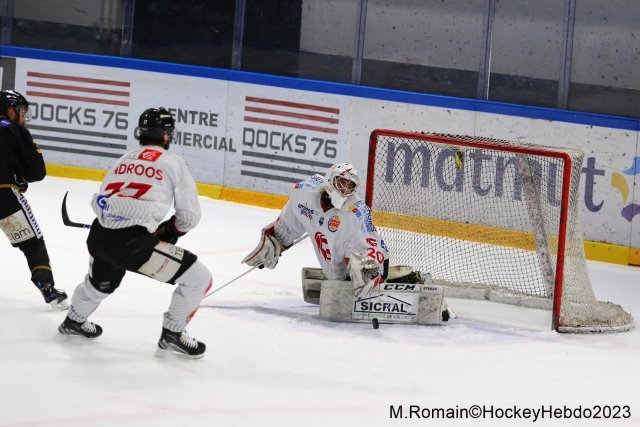Photo hockey match Rouen - Amiens  le 28/02/2023