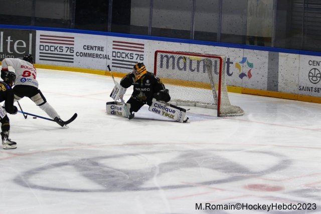 Photo hockey match Rouen - Amiens  le 28/02/2023