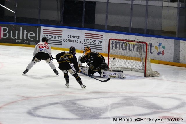 Photo hockey match Rouen - Amiens  le 28/02/2023